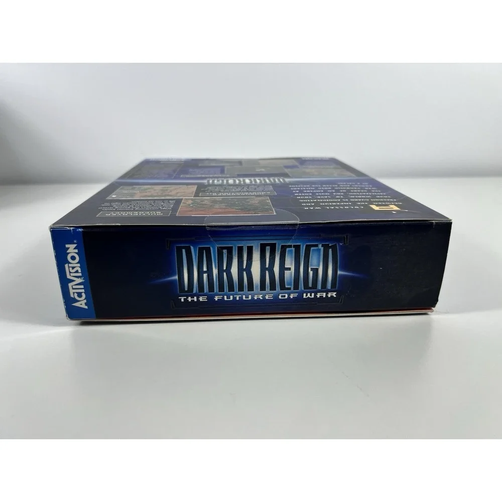 Dark Reign The Future Of War Big Box PC Game For Win 95 CD-ROM Activision Sealed